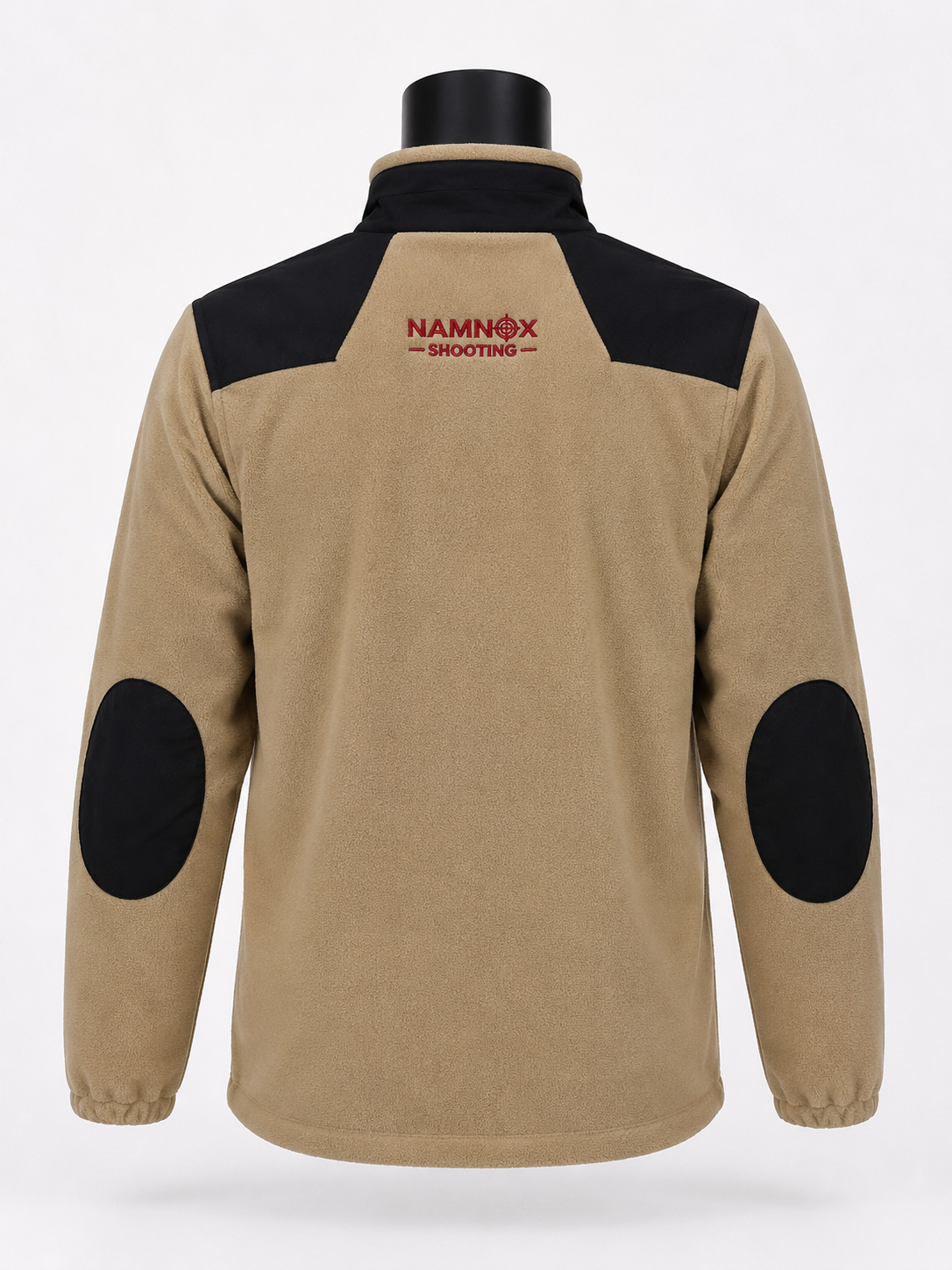 Sand & Black Professional Fleece Shooting Jacket - Image 2