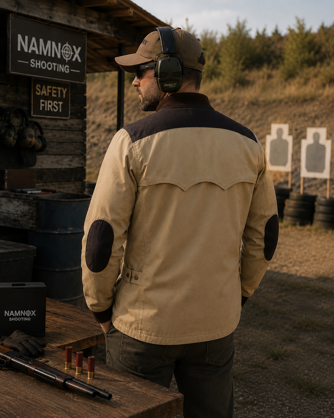 Sand & Brown Professional Country Shooting Jacket - Image 6