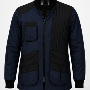 Navy Blue & Black Professional Clay Shooting Jacket