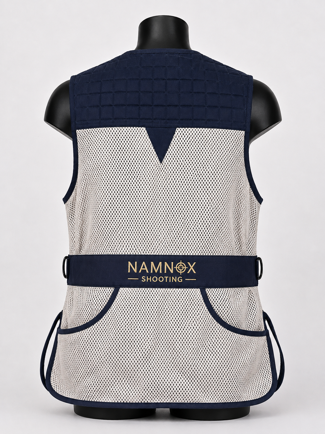 Quilted Mesh Clay Shooting Vest - Image 2