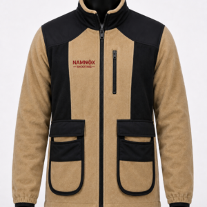 Sand & Black Professional Fleece Shooting Jacket
