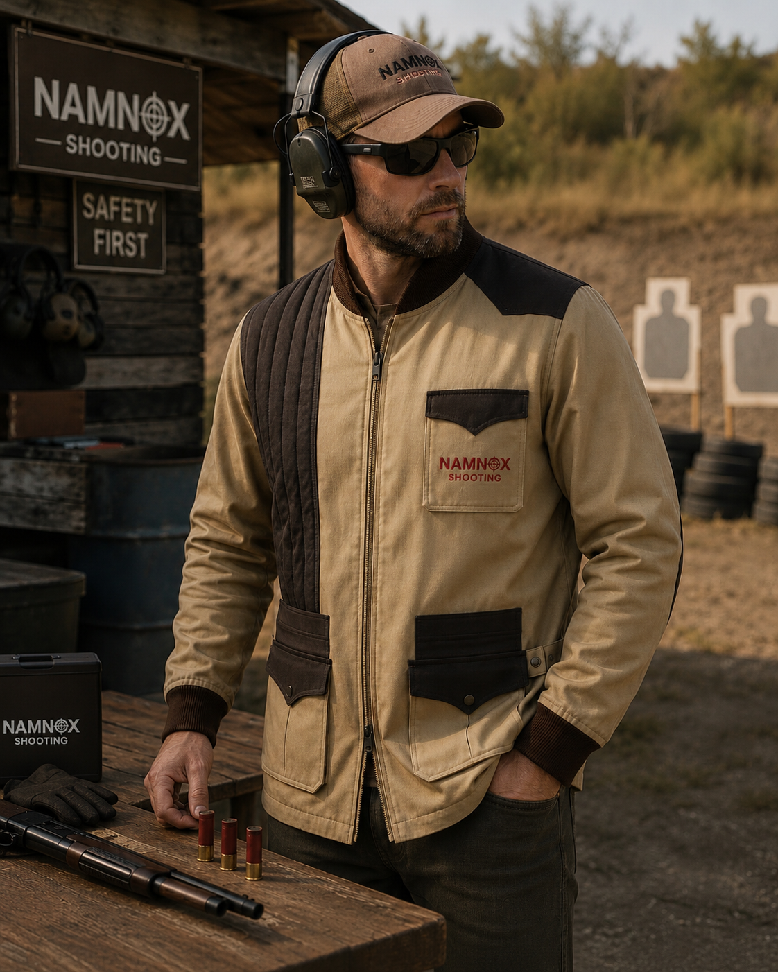 Sand & Brown Professional Country Shooting Jacket - Image 5